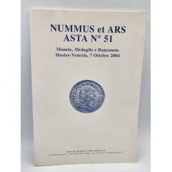 Nummus Et Ars catalogo d' Asta N 51 Monete Medaglie e Banconote Ottobre 2004